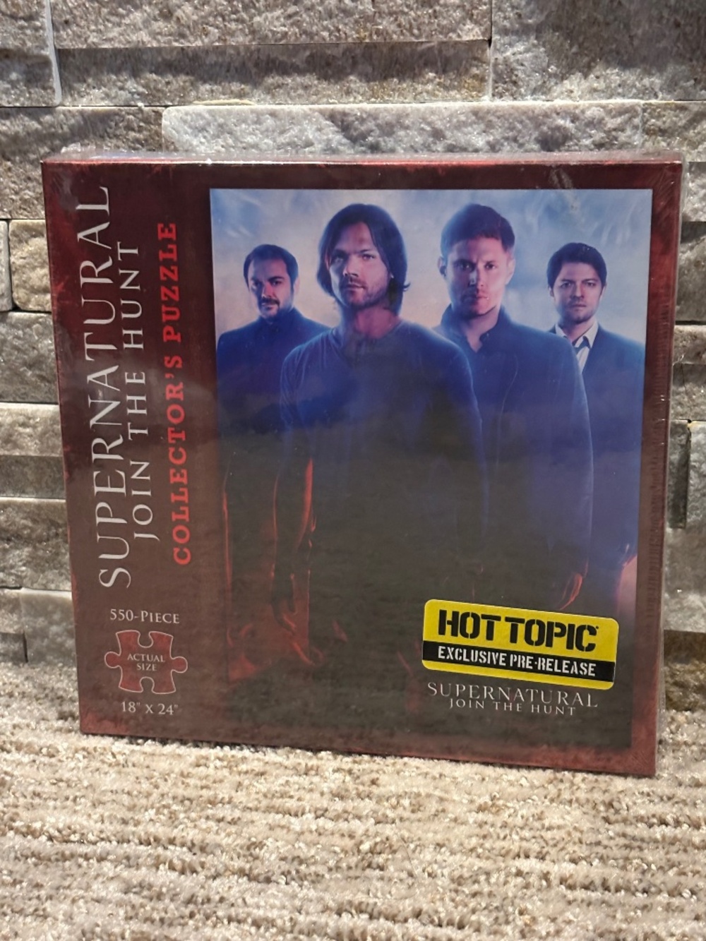 Supernatural TV Show 550 Piece Collector’s Puzzle